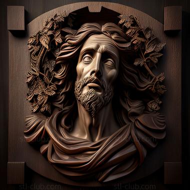 3D model st jesus (STL)